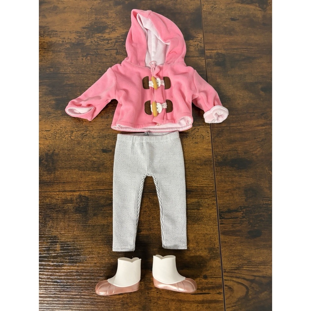 Battat Our Generation Doll Clothes Outfit 3 Piece Shoes pant Hoodie For 18" Doll